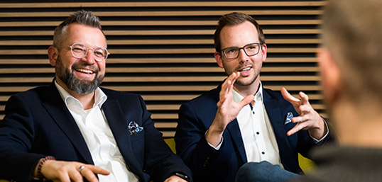 Thomas Häusler und Michael Becker